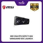 Load image into Gallery viewer, MSI VGA RTX 5070 Ti 16G VANGUARD SOC LAUNCH EDITION