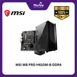 Load image into Gallery viewer, MSI MB PRO H610M-B DDR4