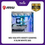 Load image into Gallery viewer, MSI VGA RTX 4060Ti GAMING X SLIM WHITE 16G