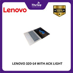 Load image into Gallery viewer, Laptop Keypad LENOVO 320-14 WITH ACK LIGHT