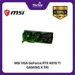 Load image into Gallery viewer, MSI VGA GeForce RTX 4070 Ti GAMING X TRI