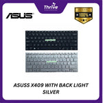Load image into Gallery viewer, Laptop Keypad ASUSS X409 WITH BACK LIGHT SILVER