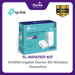Load image into Gallery viewer, TP-LINK AV1000 Gigabit Starter Kit Wireless Powerline