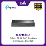 Load image into Gallery viewer, TP-LINK 8-Port FE (4 PoE) Desktop Unmanaged Switch