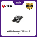 Load image into Gallery viewer, MSI Motherboard PRO B760-P II
