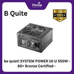 Load image into Gallery viewer, be quiet! SYSTEM POWER 10 U 650W - 80+ Bronze Certified - 5 Years Warranty - Number 1 PSU in Germany