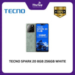 Load image into Gallery viewer, TECNO SPARK 20 8GB 256GB WHITE