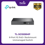 Load image into Gallery viewer, TP-LINK 8-Port 1G PoE+ Rackmount Unmanaged Switch