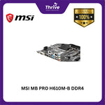 Load image into Gallery viewer, MSI MB PRO H610M-B DDR4
