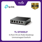 Load image into Gallery viewer, TP-LINK 5-Port FE (4 PoE) Desktop Unmanaged Switch