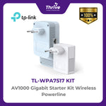 Load image into Gallery viewer, TP-LINK AV1000 Gigabit Starter Kit Wireless Powerline