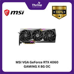 Load image into Gallery viewer, MSI VGA GeForce RTX 4060 GAMING X 8G OC