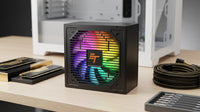 The Latest 650W 80 Plus Bronze PSU Innovation with Silent RGB Fan for Modern PC Builds