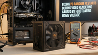 Fixing PC Random Restarts During Video Rendering Caused by Fluctuating Home Voltage