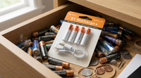 Why Do Spare Batteries Suddenly Drop in the Drawer? Here Is a Smart Solution with ET Recharge+ AAA