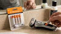 Electric Shaver Keeps Getting Stuck? The Constant Power Solution with 1.6V AA Rechargeable Batteries