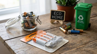 Small Steps to Reduce Hazardous Battery Waste at Home with USB Rechargeable Batteries
