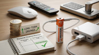 Saving Money Strategy Using AA Rechargeable Batteries