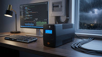 Dealing with Unstable Power at Home? Safeguard Your Electronics with a Reliable 1000VA 600W UPS
