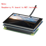 Load image into Gallery viewer, 2.8inch Capacitive Touch Screen for RPI Raspberry Pi Zero 2 W 3 Model B 3B 4 5 Expansion Board LCD Display Module HAT
