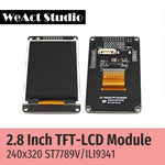 Load image into Gallery viewer, WeAct 2.8&quot; 240*320 ILI9341 ST7789V Display Screen 2.8inch SPI LCD TFT Module With Touch XPT2046 No Touch Auto Brightness Adjust
