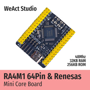 WeAct RA4M1 Renesas R7FA4M1AB3CFM#AA0 R7FA4M1 R7FA4M1AB3CFM Core Board Demo Board