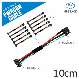 M5Stack Official PwrCAN Cable for Module -10cm(10pcs) -50cm(2pcs)