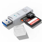 Load image into Gallery viewer, 2 in 1 USB2.0/3.0 Card Reader Micro TF sd card Reader usb adapter High Speed Cardreader TF Memory card For PC Laptop Accessories