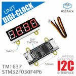 Load image into Gallery viewer, M5Stack Official Red 7-Segment Digit Clock Unit
