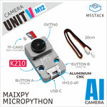 Load image into Gallery viewer, M5Stack Official UnitV K210 AI Camera M12 Version (OV7740)