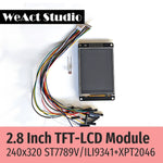 Load image into Gallery viewer, WeAct 2.8&quot; 240*320 ILI9341 ST7789V Display Screen 2.8inch SPI LCD TFT Module With Touch XPT2046 No Touch Auto Brightness Adjust
