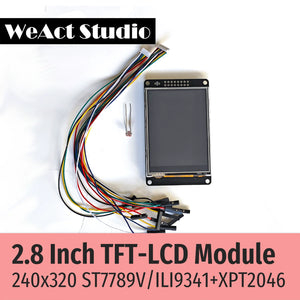 WeAct 2.8" 240*320 ILI9341 ST7789V Display Screen 2.8inch SPI LCD TFT Module With Touch XPT2046 No Touch Auto Brightness Adjust