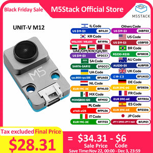 M5Stack Official UnitV K210 AI Camera M12 Version (OV7740)