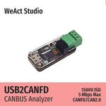 Load image into Gallery viewer, WeAct USB to CAN Module USB to CANFD CANBUS Analyzer Debugger SLCAN Cangaroo
