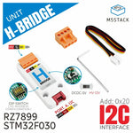 Load image into Gallery viewer, M5Stack Official H-bridge Unit STM32F030+RZ7899
