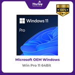 Load image into Gallery viewer, Microsoft Windows 11 Pro 11 64Bit
