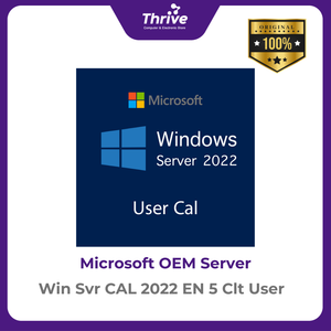 Microsoft Windows Server 2022 EN 5 Client User