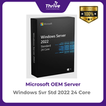 Load image into Gallery viewer, Windows Server Standard 2022 24 Core
