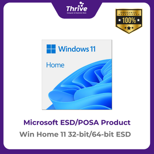 Microsoft Windows Home 11 32-bit/64-bit ESD