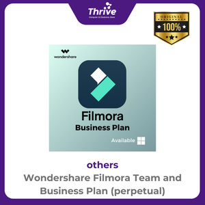 Wondershare Filmora Team and Business Plan (perpetual)