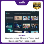 Load image into Gallery viewer, Wondershare Filmora Team and Business Plan (perpetual)
