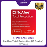 Load image into Gallery viewer, McAfee Total Protection (10 Device) (2 Years)
