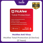 Load image into Gallery viewer, McAfee Total Protection (5 Device) (2 Years)

