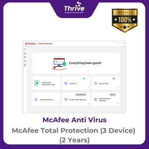 McAfee Total Protection (3 Device) (2 Years)