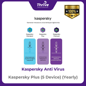 Kaspersky Plus (5 Device) (Yearly)