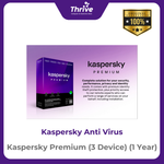 Load image into Gallery viewer, Kaspersky Premium (3 Device) (1 Year)
