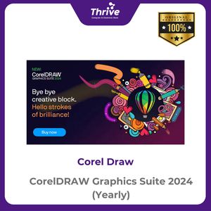 CorelDRAW Graphics Suite 2024 (Yearly)