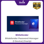 Load image into Gallery viewer, Bitdefender Password Manager (1 Device) (Yearly)
