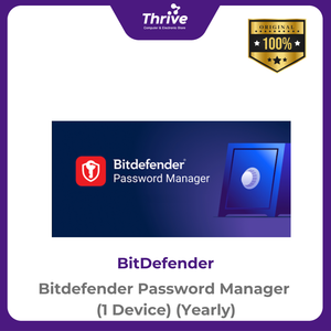 Bitdefender Password Manager (1 Device) (Yearly)