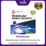 Load image into Gallery viewer, Bitdefender Mobile Security for Android (1 Device) (Yearly)
